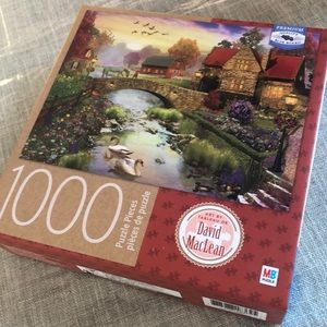 Jigsaw Puzzle by MB. Art by David McLean.